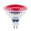 123led GU5.3 led-spot rood 5W (35W)  LDR01303