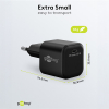 123led Goobay USB-C snellader | 1 poort | 65W | GaN | Power Delivery | Zwart  LDR03630 - 4