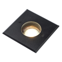 123led Grondspot GU10 | Athene | Vierkant | IP67 | Zwart  LDR08526