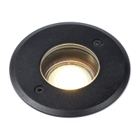 123led Grondspot GU10 | Rhodos | Rond | IP67 | Zwart  LDR08525