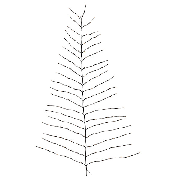 123led Hangende kerstboom | 110 x 140 cm | 150 leds | Warm Wit  LKO00661 - 1