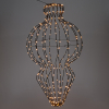 123led Hangende lantaarn | 39 x 75 cm | 320 leds | Extra Warm Wit  LKO00666