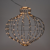 123led Hangende lantaarn | 42 x 40 cm | 208 leds | Extra Warm Wit  LKO00664