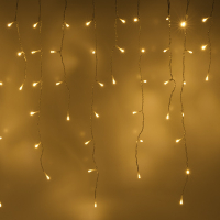 IJspegelverlichting 12,1 meter | Extra warm wit & twinkle | 360 lampjes | Transparant LDR07418