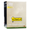 123led IJspegelverlichting 12,1 meter | extra warm wit & warm wit | 360 lampjes | Transparant  LDR07289 - 8