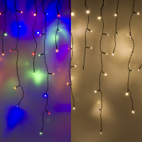 123led IJspegelverlichting 12,1 meter | multicolor & warm wit | 360 lampjes  LDR07292