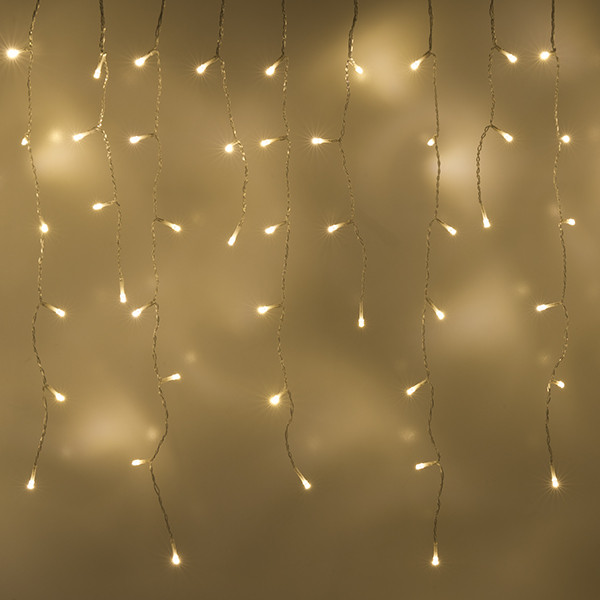 123led IJspegelverlichting 8,5 meter | extra warm wit & warm wit | 180 lampjes | Transparant  LDR07287 - 3