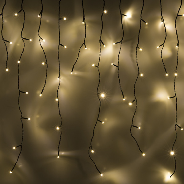 123led IJspegelverlichting 8,5 meter | extra warm wit & warm wit | 180 lampjes  LDR07008 - 3