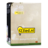 123led IJspegelverlichting 9,7 meter | extra warm wit & warm wit | 240 lampjes | Transparant  LDR07288 - 8