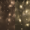 123led IJspegelverlichting op batterijen 4 meter | extra warm wit & warm wit | 180 lampjes  LDR07191 - 1