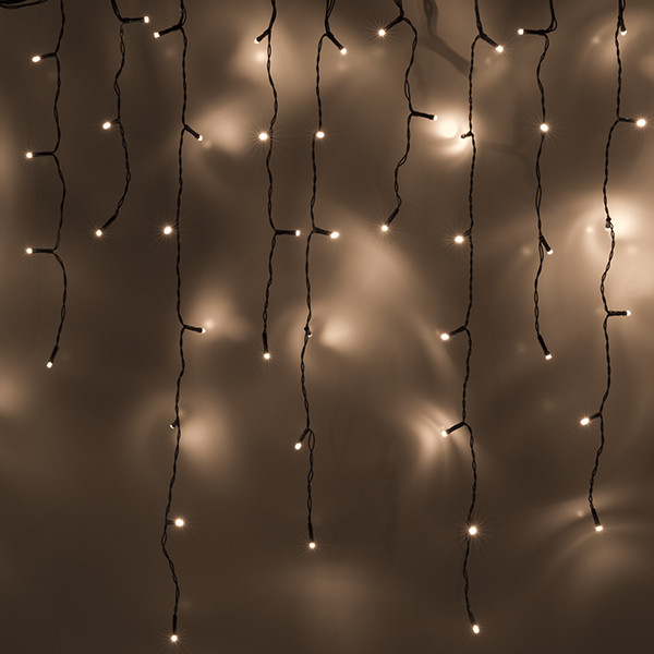 123led IJspegelverlichting op batterijen 4 meter | extra warm wit & warm wit | 180 lampjes  LDR07191 - 2