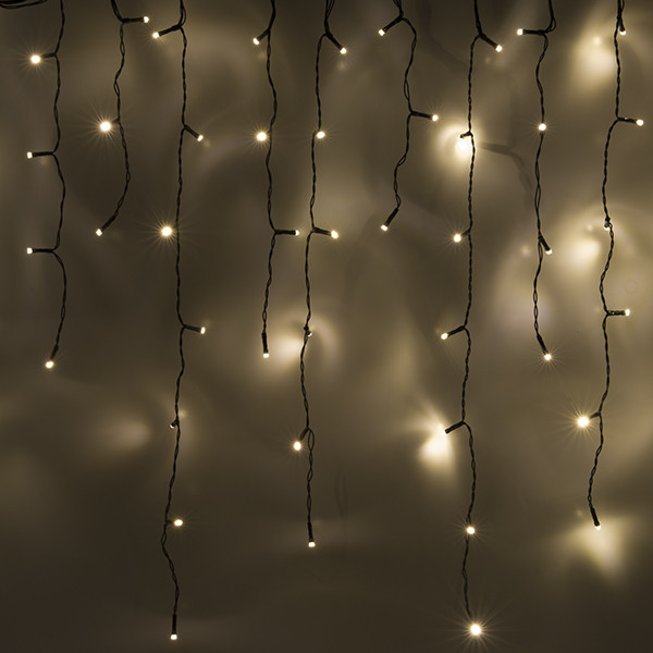123led IJspegelverlichting op batterijen 4 meter | extra warm wit & warm wit | 180 lampjes  LDR07191 - 3