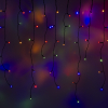 123led IJspegelverlichting op batterijen 4 meter | warm wit & multicolor | 180 lampjes  LDR07307 - 2