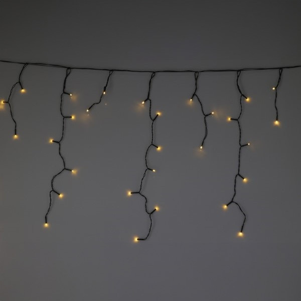 123led IJspegelverlichting op zonne-energie | 10.8 meter | Warm wit | 240 lampjes  LKO00705 - 1