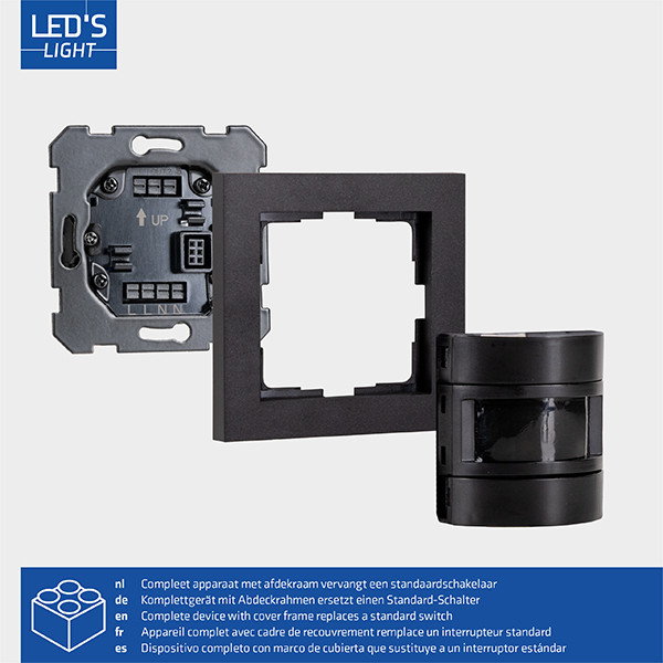 Inbouw bewegingssensor | Zwart LDR06849 - 3