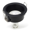 123led Inbouwarmatuur GU10 | Rond | incl. fitting | IP20 | Zwart  LDR08038 - 3