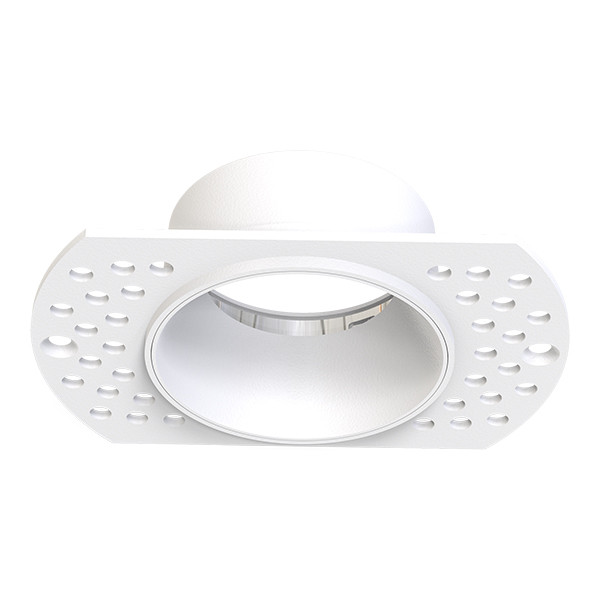 Inbouwarmatuur GU10 | Trimless | Rond | 62 mm | incl. fitting | IP20 | Wit LDR08292 - 1