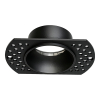 Inbouwarmatuur GU10 | Trimless | Rond | 62 mm | incl. fitting | IP20 | Zwart LDR08294 - 1
