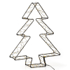123led Kerstboom 3D | 36 cm | Extra warm wit & warm wit | 300 lampjes | Zwart  LDR07272 - 2