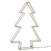 123led Kerstboom 3D | 56 cm | Extra warm wit & warm wit | 540 lampjes | Zwart  LDR07273 - 2