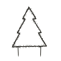 Kerstboom op tuinsteker | 53 x 75 cm | 175 leds | Warm Wit LKO00669