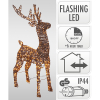 Kerstfiguur Rendier | 80 cm | Warm wit | 600 lampjes | Geschikt voor buiten LKO00895 - 2