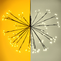 Kersthanger paardenbloem Ø 45 cm | Extra warm wit & warm wit | 120 lampjes LDR07344