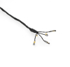 Kersthanger paardenbloem Ø 58 cm | Extra warm wit & warm wit | 150 lampjes  | Zwart LDR07345 - 5