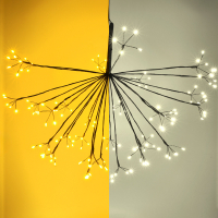 Kersthanger paardenbloem Ø 58 cm | Extra warm wit & warm wit | 150 lampjes LDR07345