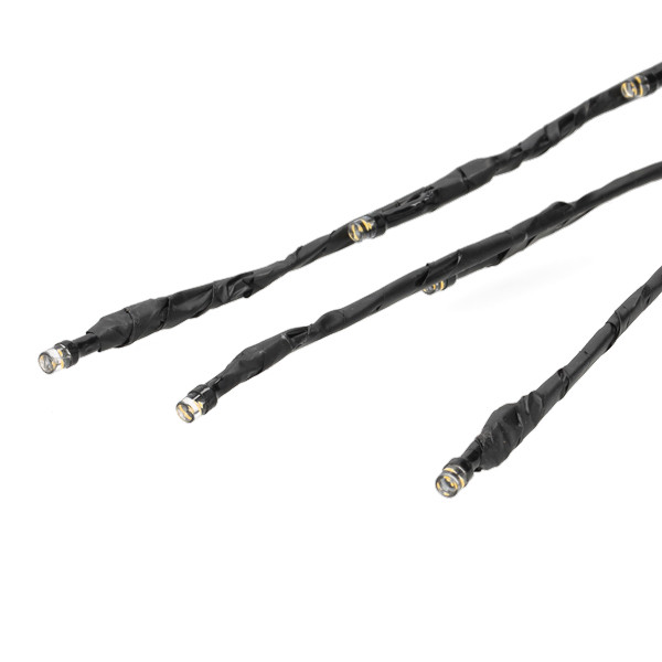 Kersthanger vuurwerk Ø 45 cm | Extra warm wit & warm wit | 72 lampjes  | Zwart LDR07347 - 6
