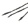 Kersthanger vuurwerk Ø 70 cm | Extra warm wit & warm wit | 160 lampjes  | Zwart LDR07348 - 6