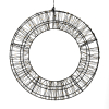 Kerstkrans Ø 48 cm | Extra warm wit & warm wit | 1440 lampjes | Zwart LDR07329 - 4