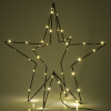 123led Kerstster 3D | 42 cm | Extra warm wit & warm wit | 46 lampjes | Zwart  LDR07264 - 4