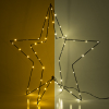 123led Kerstster 3D | 51 cm | Extra warm wit & warm wit | 60 lampjes | Zwart  LDR07265 - 1