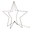 123led Kerstster 3D | 51 cm | Extra warm wit & warm wit | 60 lampjes | Zwart  LDR07265 - 2