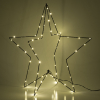 123led Kerstster 3D | 51 cm | Extra warm wit & warm wit | 60 lampjes | Zwart  LDR07265 - 4