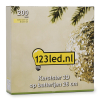 123led Kerstster 3D op batterijen | 26 cm | Extra warm wit & warm wit | 200 lampjes | Zwart  LDR07285 - 6