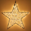 Kerstster hangend | 36 cm | Extra warm wit & Twinkle | 300 lampjes | Zwart LDR07388 - 2