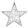 Kerstster hangend | 56 cm | Extra warm wit & Twinkle | 500 lampjes | Zwart LDR07389 - 3