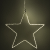 123led Kerstster hangend | 56 cm | Extra warm wit & warm wit | 300 lampjes | Zwart  LDR07275 - 4