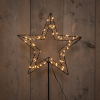 123led Kerstster op tuinsteker | 100 cm | 50 leds | Warm wit  LCO00188