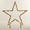123led Kerstster op tuinsteker | 60 x 73 cm | 150 leds | Warm Wit  LKO00667