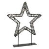 Kerstster op voet 36 cm | Extra warm wit & warm wit | 800 lampjes | Zwart LDR07326 - 4