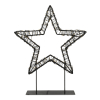 Kerstster op voet 36 cm | Extra warm wit & warm wit | 800 lampjes | Zwart LDR07326 - 4