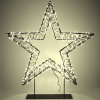Kerstster op voet  56 cm | Extra warm wit & warm wit | 1200 lampjes | Zwart LDR07327 - 3