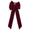 Kerststrik 30 x 72 cm | 2 lagen | Burgundy LKO00897 - 1