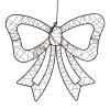 Kerststrik met verlichting | 38 x 34 cm | Extra warm wit & twinkle | 278 lampjes LDR07399 - 3