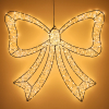 Kerststrik met verlichting | 58 x 54 cm | Extra warm wit & twinkle | 556 lampjes LDR07400 - 2
