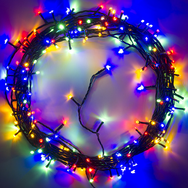 Kerstverlichting 16.4 meter | multicolor & warm wit | 180 lampjes LDR07180 - 2