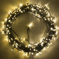 123led Kerstverlichting 16,4 meter | extra warm wit & warm wit | 180 lampjes  LDR07003